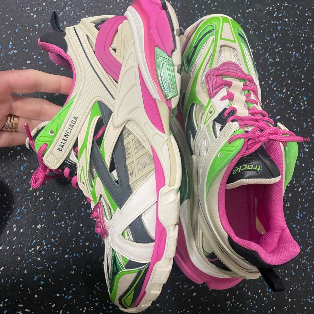 Balenciaga Multicolor Chunky Sneakers - Picture 3 of 6